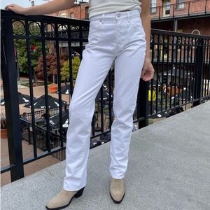 Rolla’s Original Straight white jeans